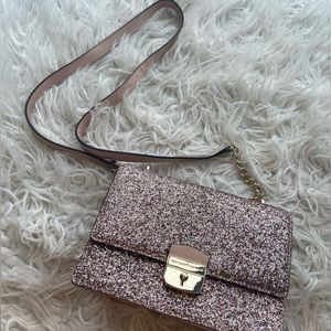 Pink sparkly Kate Spade purse
